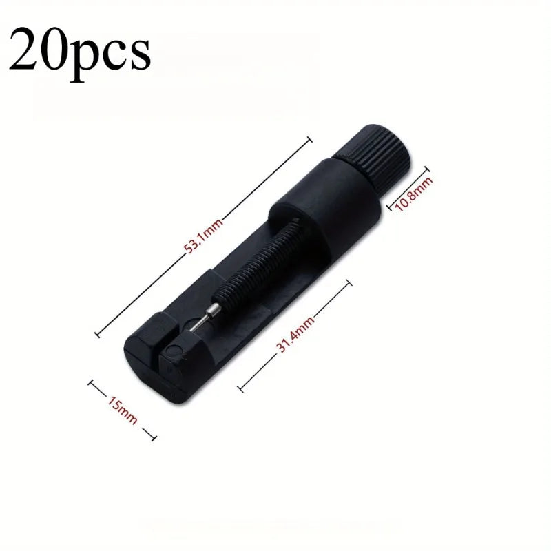 20 Pcs Plastic Watch Band Link Remover & Repair Tool Kit Watch Repair Tool Kit Axl