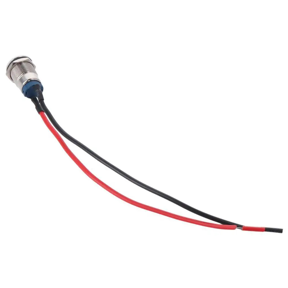 12mm Waterproof Latching Push Button Switch – Stainless Steel Push Button Switch Axl