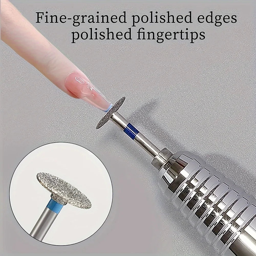 T-Round Nail Drill Bit – Tungsten Carbide Polishing & Trimming Nail Drill Bit Axl