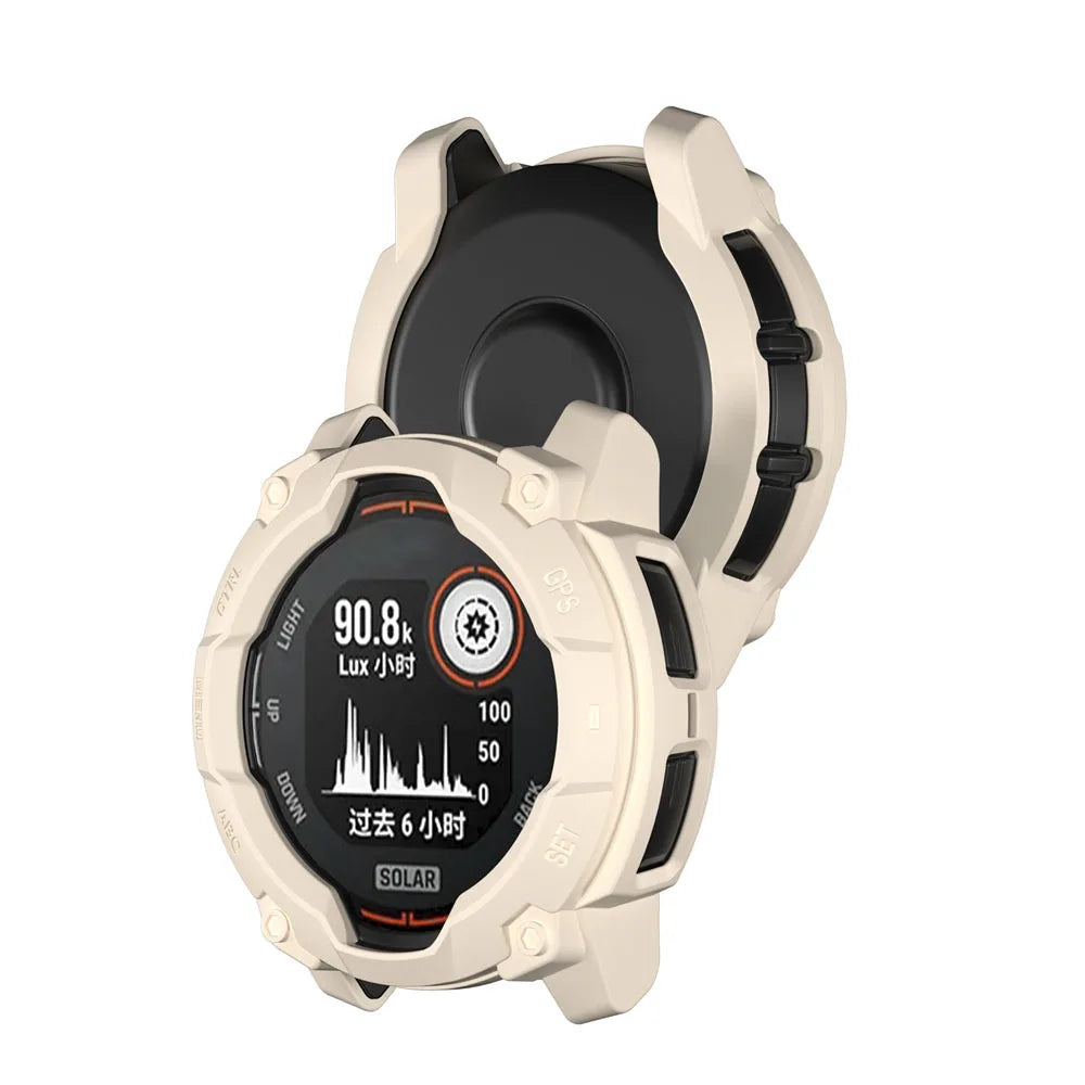 Garmin Instinct 3 45/50mm TPU Protective Case Anti-Scratch Cover Watch Protective Case Axl