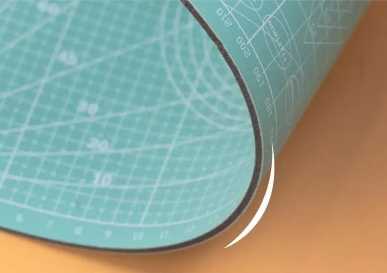A4/A5 Self-Healing PVC Cutting Mat – DIY Craft & Sewing Pad Self-Healing Cutting Mat Axl green 8 X 8cm