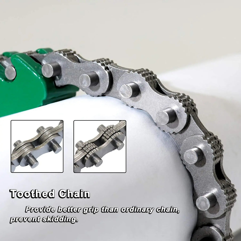 8-Inch Chain Oil Filter Wrench – Non-Slip Cast Iron Strap Tool Chain Filter Wrench Axl China Mainland
