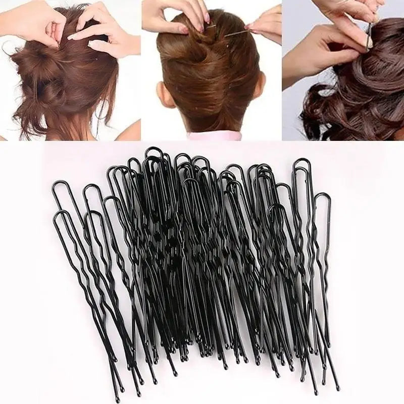 45-Piece U-Shaped Bobby Pins & Hair Clips Set for Women Hair Pins Set Axl
