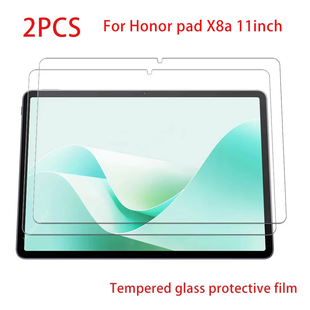 2-Pack Tempered Glass Screen Protector – Honor Pad X8a 11" Tablet Screen Protector Axl