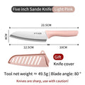 PLYS Stainless Steel Paring Knife – Sharp Fruit & Kitchen Knife Paring Knife Axl pink knife
