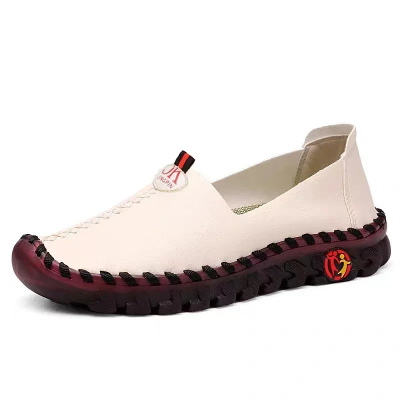Women's Plus Size Slip-On Flat Shoes – Soft Sole Casual Platform Women's Flat Shoes Axl
