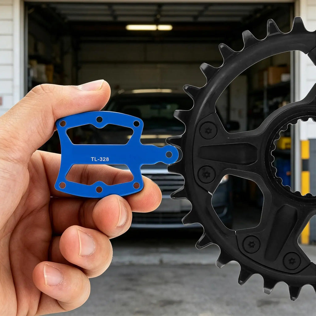 Chainring Wear Indicator Gauge – Narrow Wide Tooth Checker Bike Maintenance Tool Axl