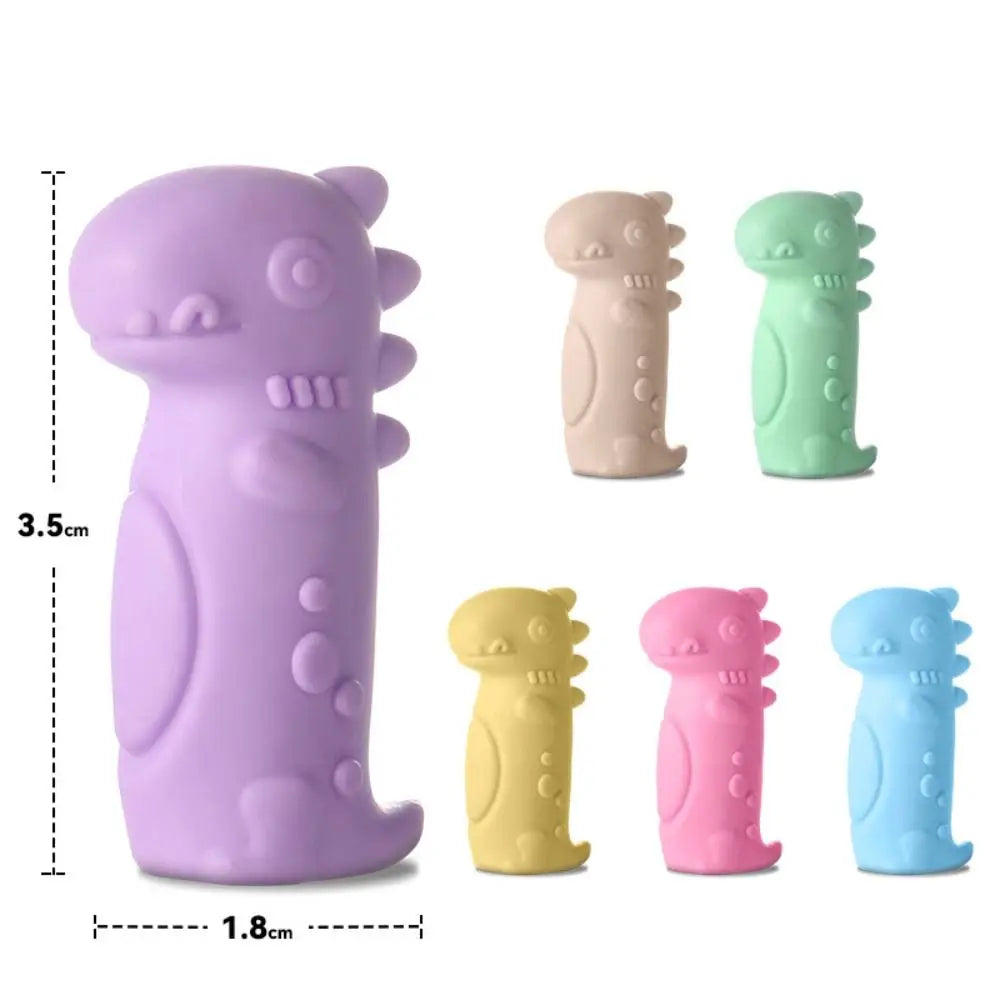 10-Pack Cartoon Pencil Cap Erasers & Extenders – Kids Gift Pencil Cap Erasers Axl