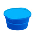 8LB Giant Silicone Ice Block Mold – Foldable Round Ice Cube Tray Silicone Ice Mold Axl Blue