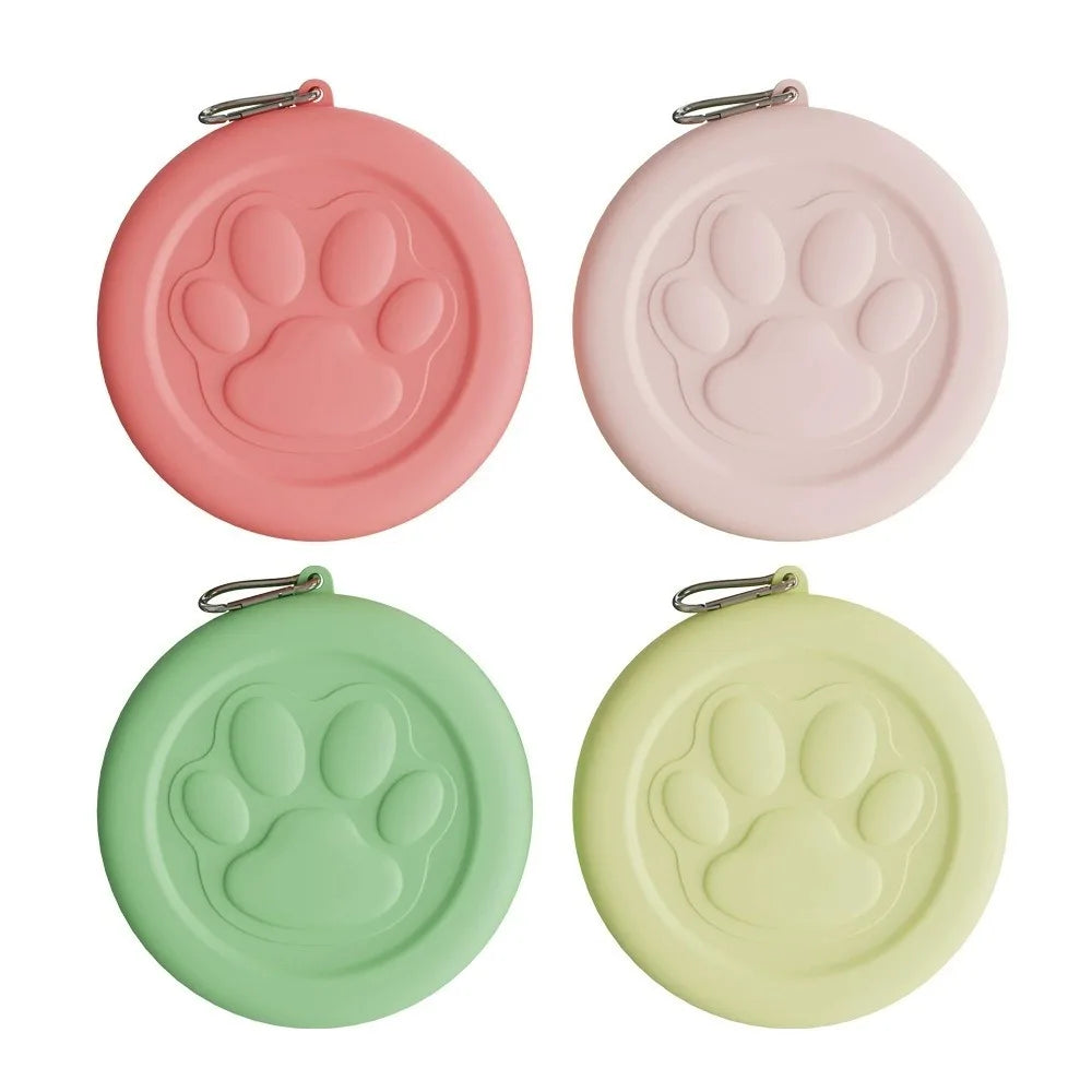 Portable Dog Travel Bowl with Carabiner Hook | Pet Feeder Dog Travel Bowl Axl