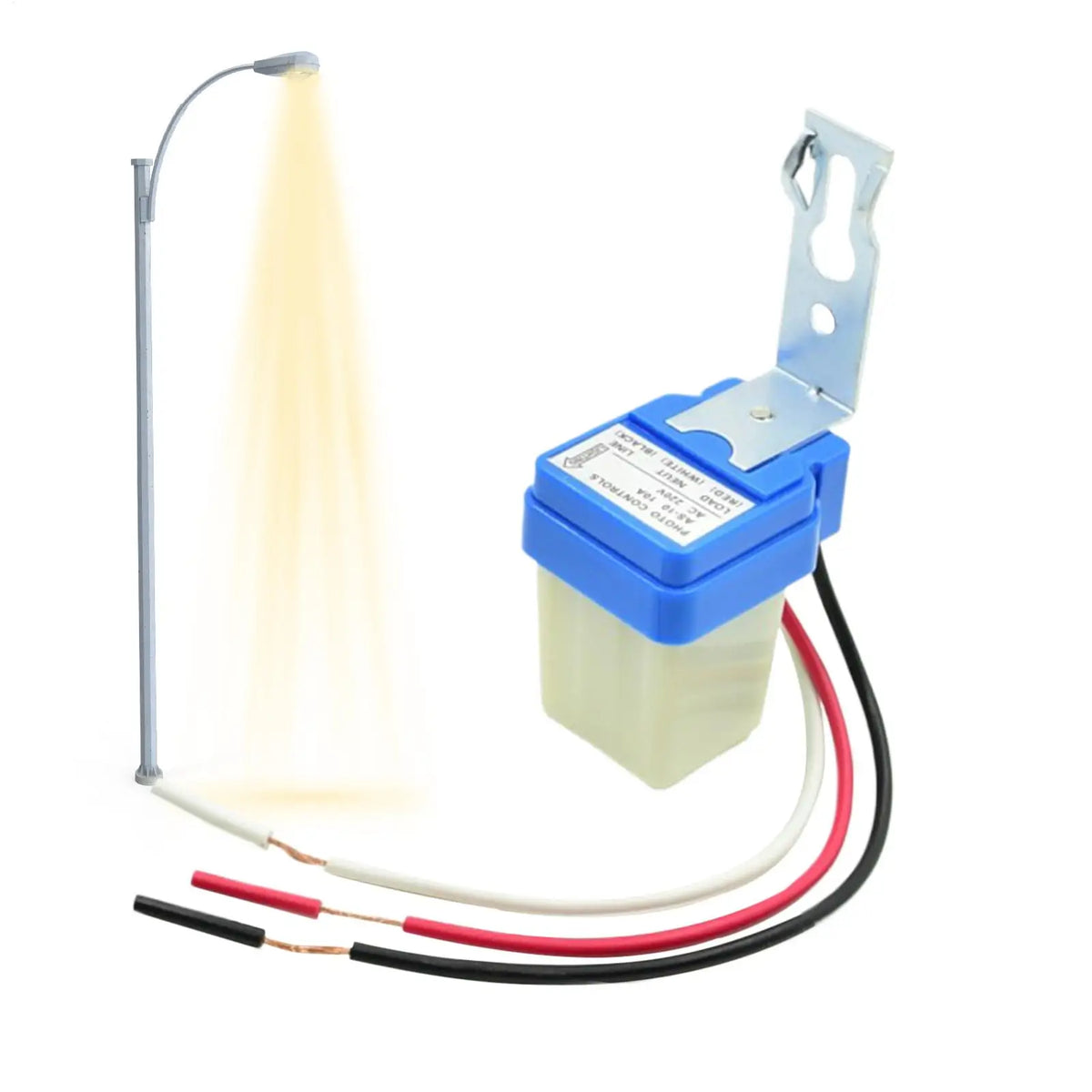 Dusk to Dawn Photocell Sensor – Auto Outdoor Light Controller Photocell Light Sensor Axl