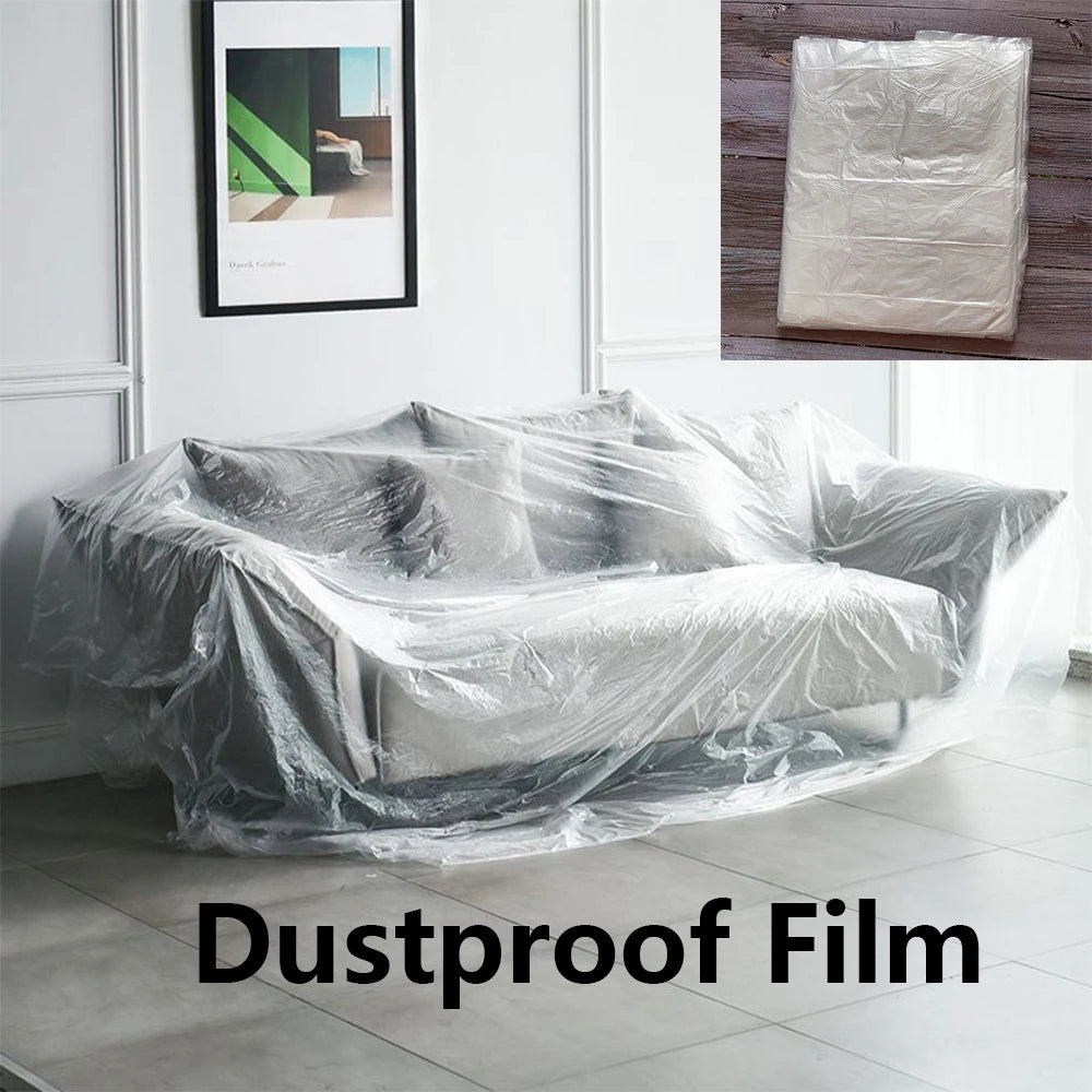 Transparent Waterproof Dust Cover Film – PE Furniture Protector Furniture Dust Cover Axl