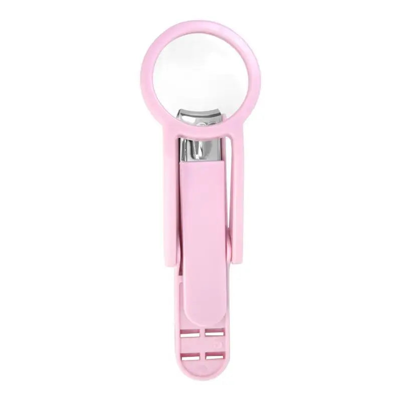 Magnifying Glass Nail Clipper – Anti-Splash Stainless Steel Nail Clipper Axl A4