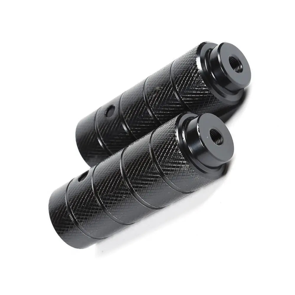Anti-Skid Aluminum Bike Axle Pegs – 1 Pair Rear Footrest Bike Axle Pegs Axl