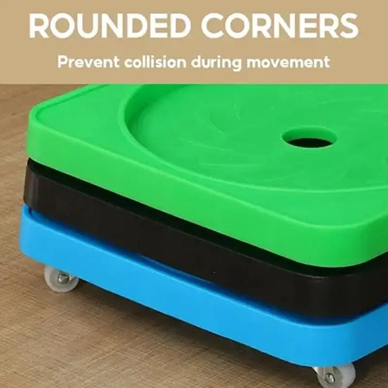 360° Rotating Storage Tray with Pulleys – Plant & Tank Dolly Rotating Storage Dolly Axl