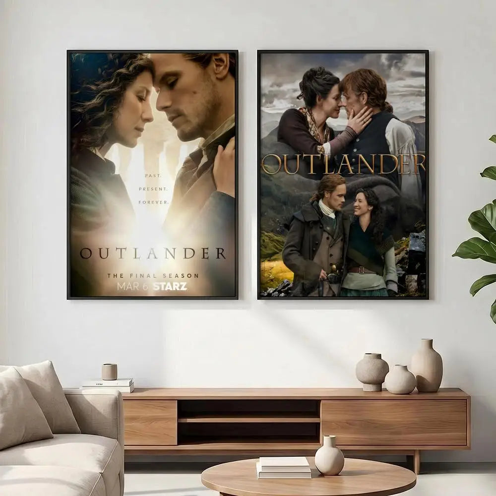Outlander TV Show Poster – HD Waterproof Sticky Wall Art Wall Art Poster Axl