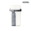 600ml Double-Layer Salad Cup with Dressing Holder & Fork Meal Prep Container Axl C