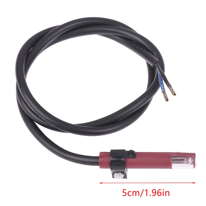 QRB1 Photocell Flame Detector – Oil Burner Photoresistor Flame Detector Sensor Axl Black