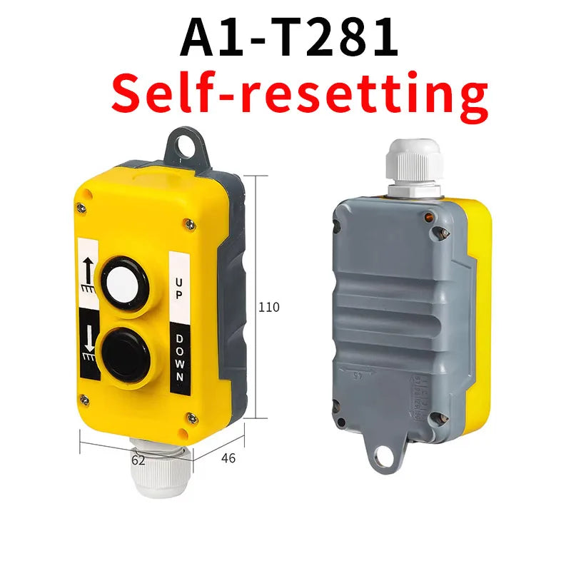IP65 Waterproof Push Button Switch – Crane & Tail Lift Control Push Button Switch Axl A1-T281