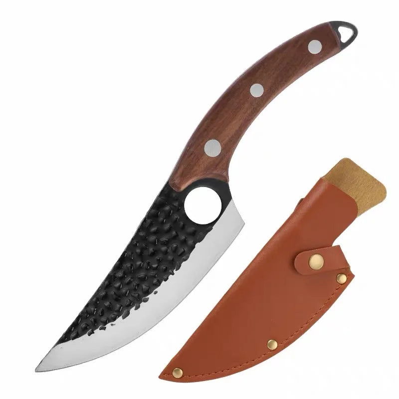 Hand Forged Boning Knife – High Carbon Steel Butcher Knife Boning Knife Axl B