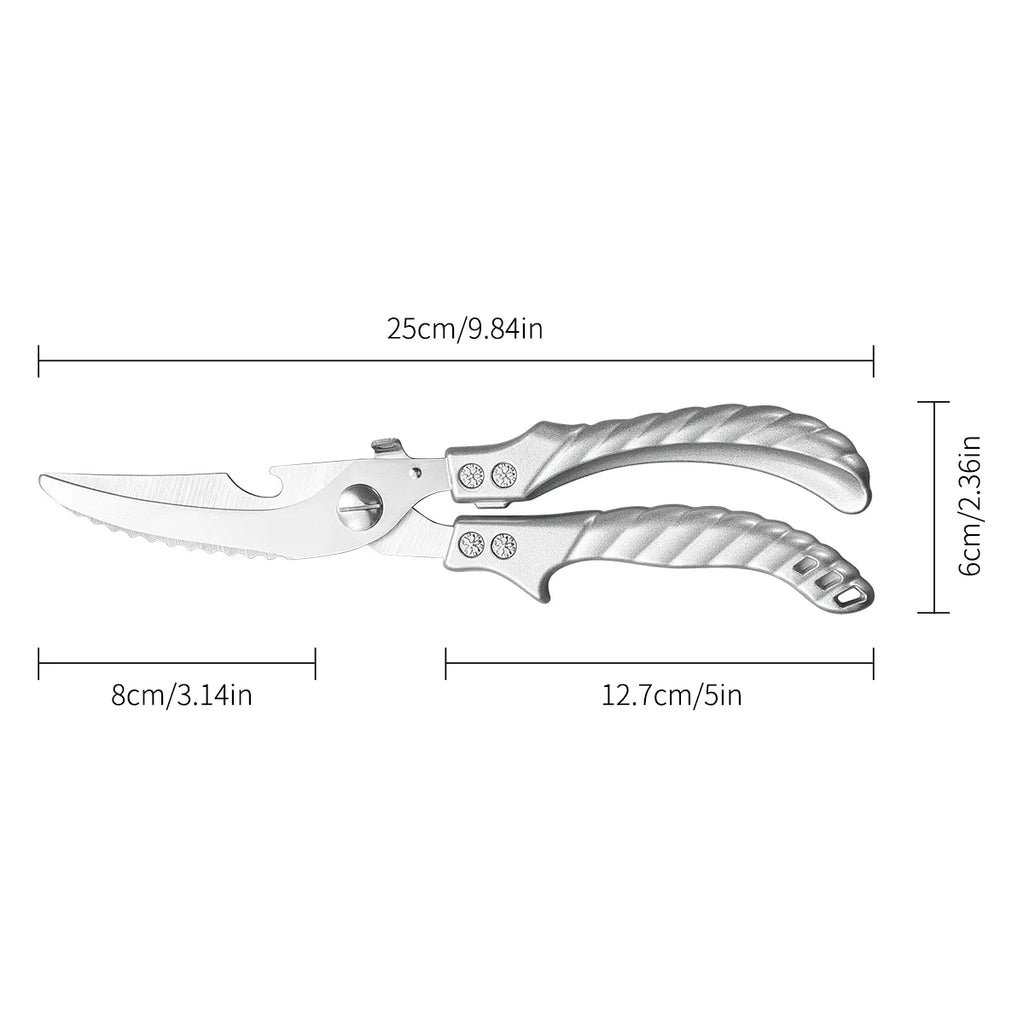 7-in-1 Multifunctional Kitchen Scissors & Cooking Shears Kitchen Scissors Axl