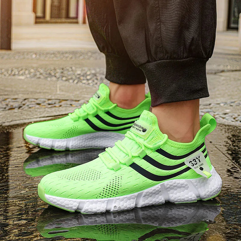 AZGB Unisex Breathable Mesh Running Shoes – Lightweight Sneakers Running Sneakers Axl