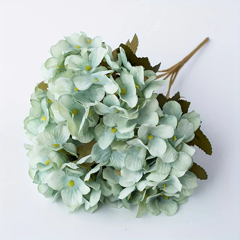 Silk Hydrangea Artificial Flowers – Wedding & Home Décor Artificial Flowers Axl color 3 1pc