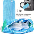 Laundry Shoe Bag for Washing Machine & Dryer – 1 or 2 Pack Laundry Shoe Bag Axl 1Pc Blue