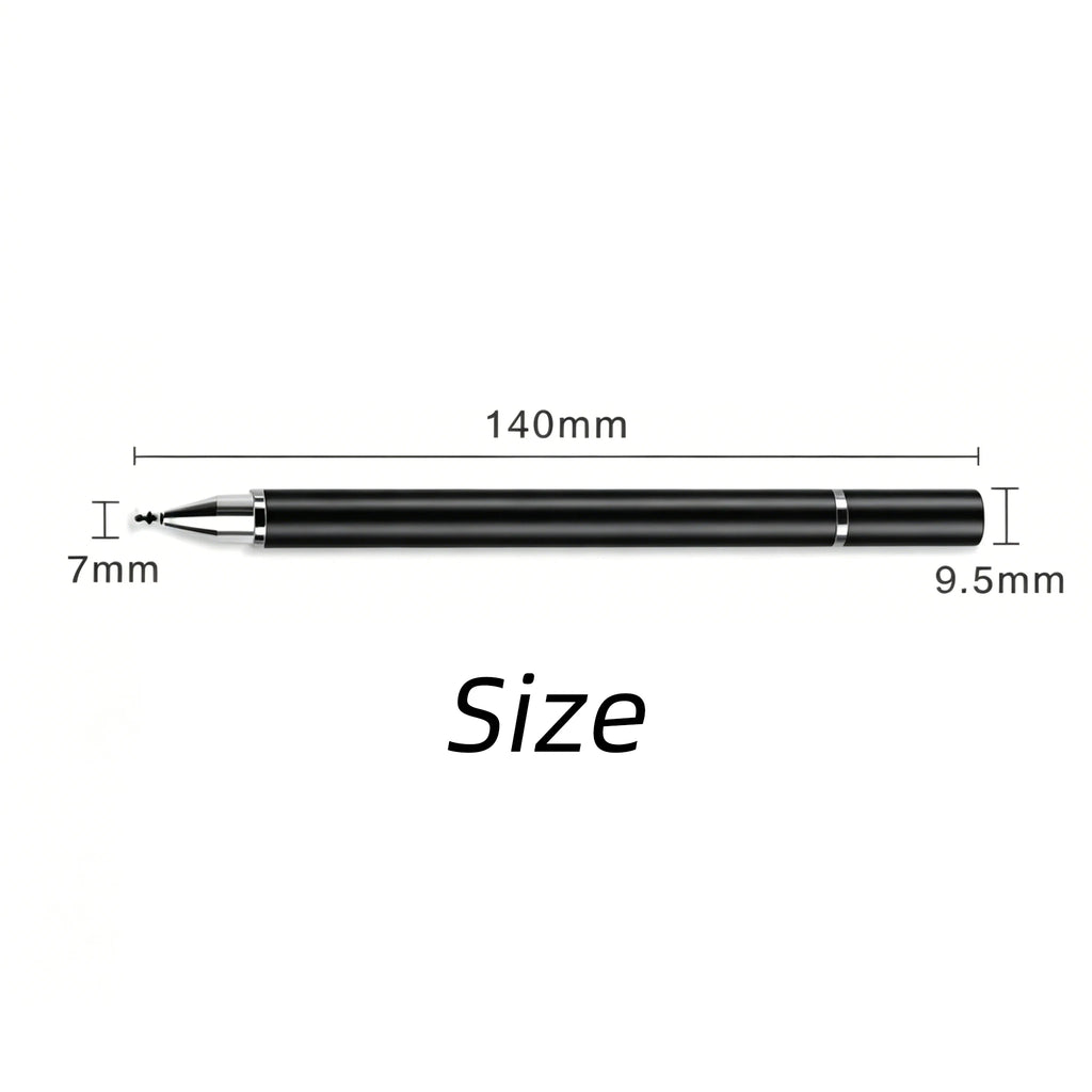 2-in-1 Stylus Ballpoint Pen – Disc Tip for Any Touchscreen Stylus Pen Axl