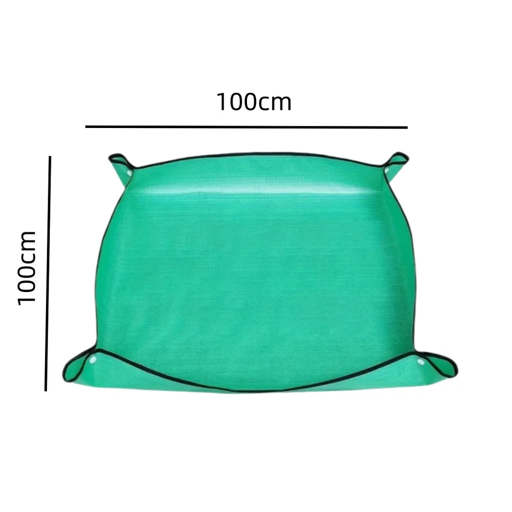 Leak-Proof PE Gardening Mat – Foldable Potting & Planting Pad Garden Planting Mat Axl 100x100cm