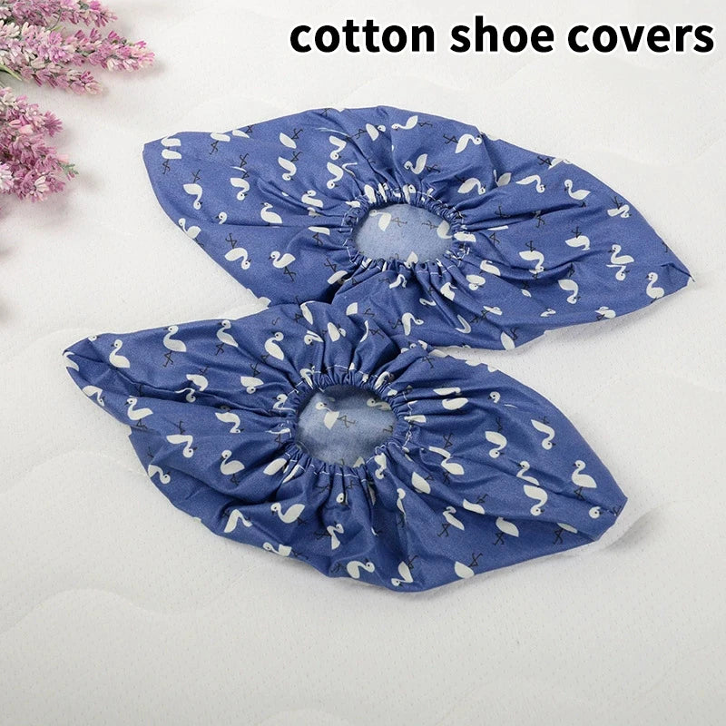 Reusable Thicken Plush Shoe Covers – Anti-Slip Indoor Foot Covers Plush Shoe Covers Axl A009