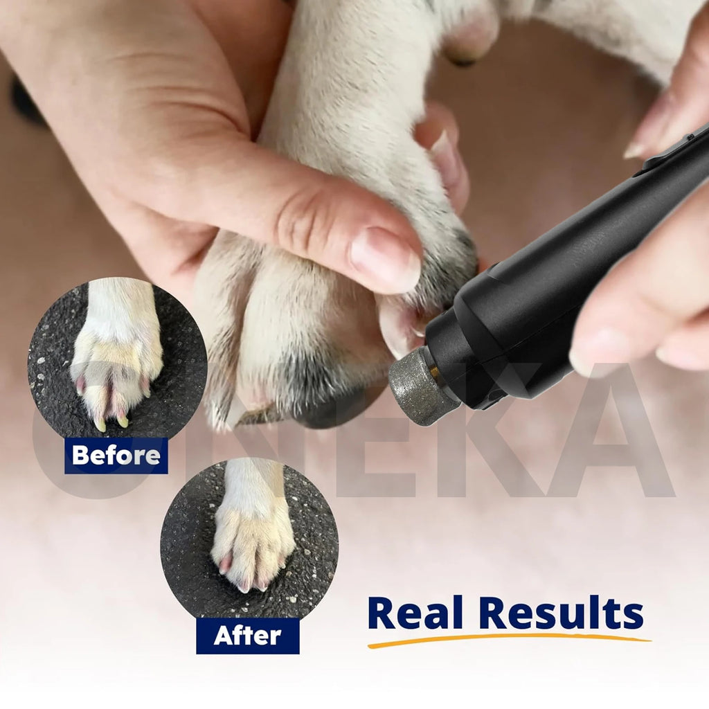Pet Nail Grinder – Quiet Claw Trimmer for Dogs & Cats Pet Nail Grinder Axl