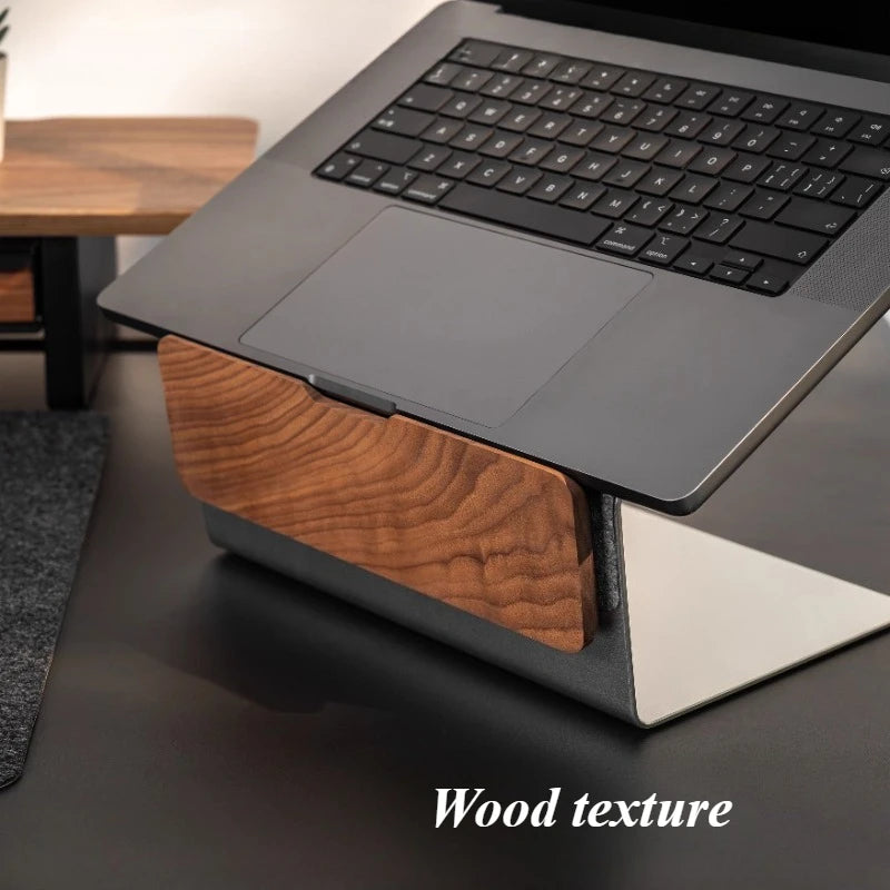 Wooden Laptop Stand & Desktop Storage Rack Organizer Desktop Storage Rack Axl