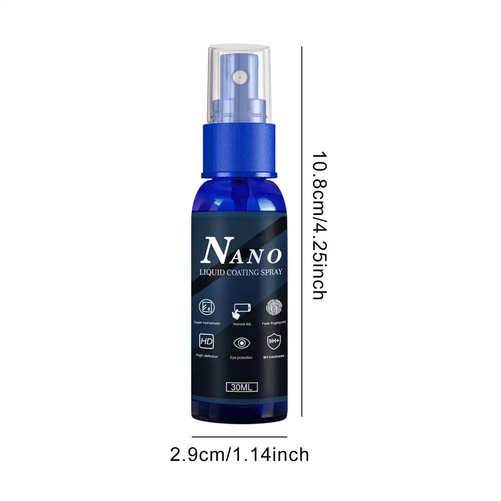 Liquid Screen Protector Spray – Hydrophobic Oleophobic 30ml Screen Protector Spray Axl 1pcs
