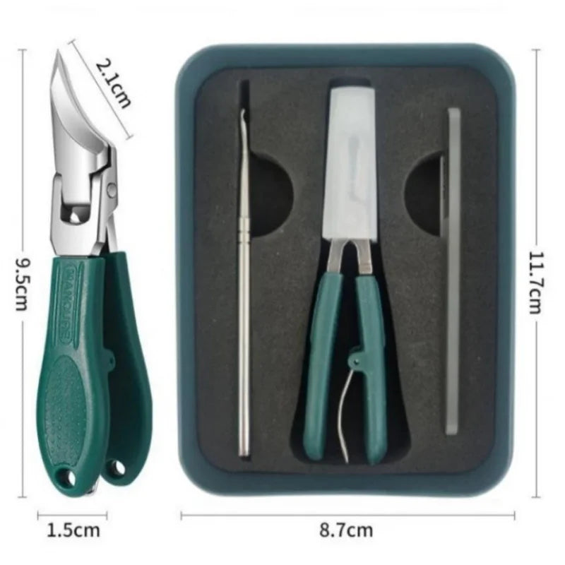Professional Stainless Steel Toenail Clipper – Thick Nail Tool Toenail Clipper Axl