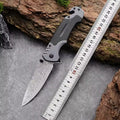 Stainless Steel Folding Pocket Knife – Camping & Outdoor EDC Folding Pocket Knife Axl 1pc B