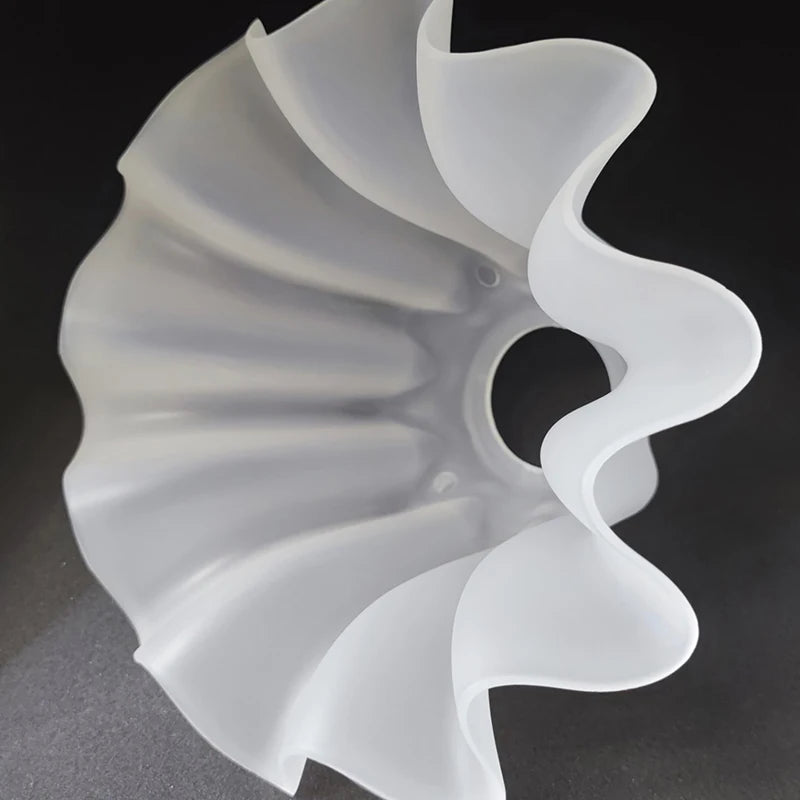 E27 Acrylic Bell Orchid Lampshade – Chandelier Replacement Lamp Shade Axl