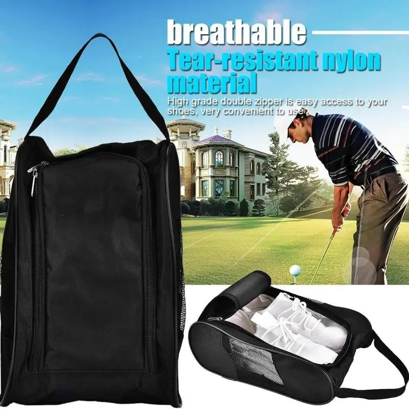 Portable Oxford Sports Shoe Bag – Breathable Dustproof Pouch Sports Shoe Bag Axl