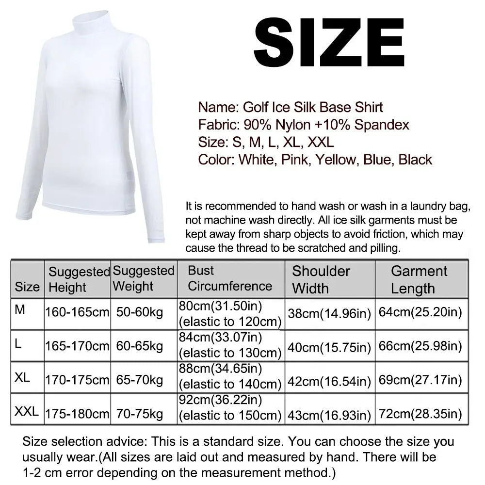 Women's UV Protection Long Sleeve Golf Shirt – Quick-Dry Top Women's Golf Shirt Axl