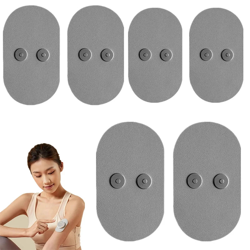 Reusable Gel Electrode Massage Pads – TENS Sticky Patches 2/4 Pc Massage Pad Accessory Axl