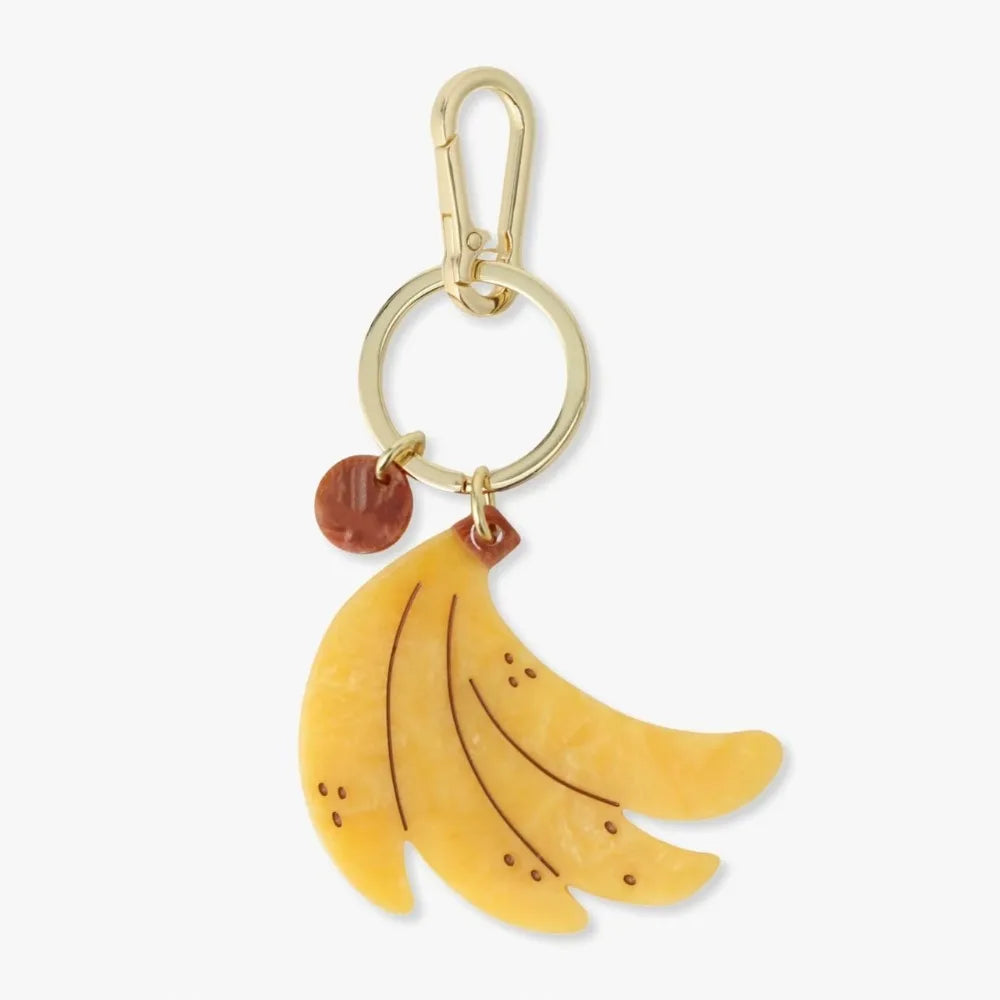 Retro Ocean Acrylic Keychain – Surfboard Crab Bag Charm Pendant