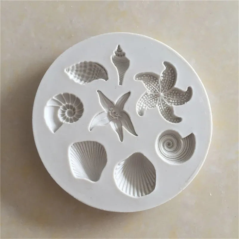 Ocean Seashell Conch Silicone Mold – Chocolate & Cake Baking Silicone Baking Mold Axl