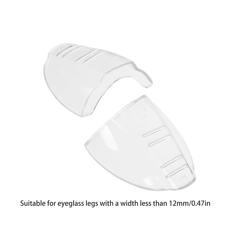 TPU Safety Glasses Side Shields | 12/17mm Universal Fit Pair Glasses Side Shield Axl Double hole Tran