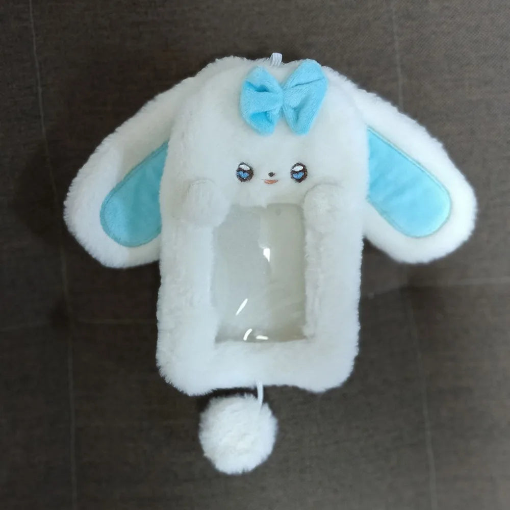 Plush Cartoon Animal Photocard Holder – Rabbit, Dog & Cat Photocard Holder Axl 10