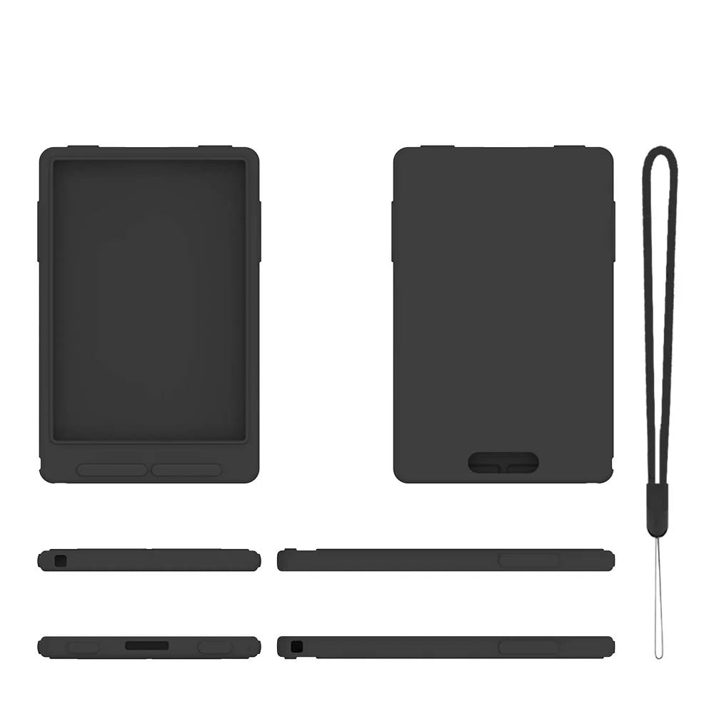 X3 eBook Reader Silicone Case – Drop-Proof Cover | Black Pink eReader Protective Case Axl