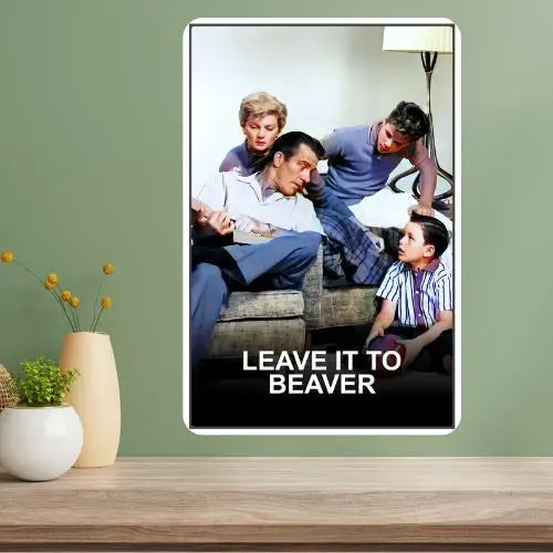 Leave It to Beaver Classic TV Show Metal Poster Sign Metal Wall Sign Axl aluminum sign aluminum 40x30cm