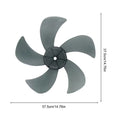 Fan Blade Replacement with Nut Cover – 12, 14 & 16 Inch Fan Blade Replacement Axl 16 inches