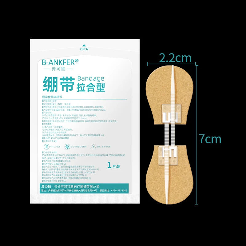 Zipper Wound Closure Patch – Sutureless Hemostatic Bandage Wound Closure Patch Axl 1