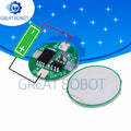 1S 3.7V LiPo Battery Charger Board 2.5A with BMS Protection Module Battery Charger Module Axl 1PC