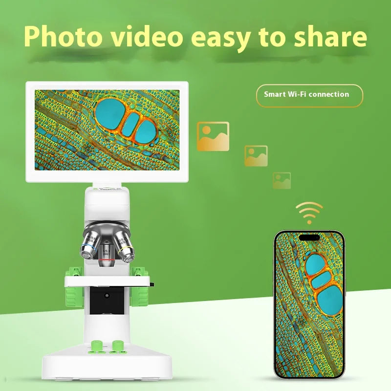 Kids WiFi Digital Microscope – HD 500X Science Learning Tool Kids Digital Microscope Axl